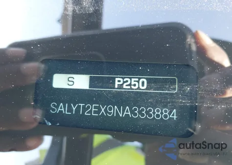 2022 Land Rover Range Rover Velar P250 R-Dynamic S from USA, damaged, VIN SALYT2EX9NA333884